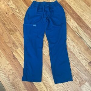 Cherokee Royal Blue Medical Scrub 5-pocket Pants Women's Size Petite X-Small
